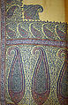 Shawl, silk, wool, French