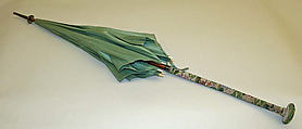 Parasol, silk, wood, metal, probably French