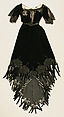 Dress, silk, French