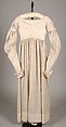 Afternoon dress, Cotton, American