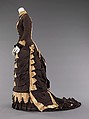 Wedding dress, silk, American