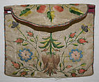 Bag, silk, probably European