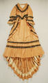 Dress, silk, American