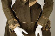 Dress, M. A. Connelly (American (born Ireland), County Cork 1834–1958 New York), silk, American