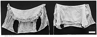 Chemisette, cotton, French