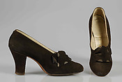 Pumps, Delman American, Leather, American