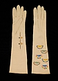 Gloves, Cotton, silk, German