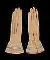Gloves, Cotton, silk, German