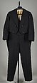 Wedding suit, (a) James Mitchell (American), Wool, American