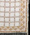 Shawl, silk, French
