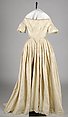 Wedding Dress, Silk, American