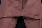 Court presentation ensemble, wool, silk, leather, metal, probably British