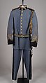 Military belt, Ridabock &amp; Company, Leather, silk, metallic, American