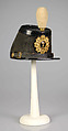 Military hat, J.H. McKenney & Company, synthetic, leather, wool, American