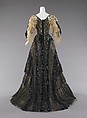 Evening ensemble, silk, American