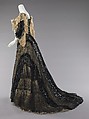 Evening ensemble, silk, American