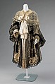 Evening coat, Rouff (French, 1844–1914), silk, rhinestones, French