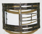 Shoe buckles, silver, British