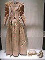 Evening dress, Bertha Stern (American), silk, metal thread, American