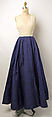 Evening dress, Nettie Rosenstein (American, 1890–1980), silk, American