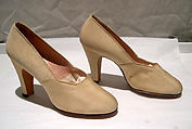Shoes, Bonwit Teller & Co.  American, silk, American