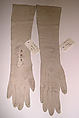 Gloves, Bonwit Teller & Co. (American, founded 1907), Suede, American
