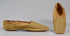 Slippers, Silk, American