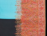 Shawl, wool, cotton, Scottish