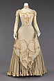 Evening dress, Herbert Luey (American, Northfield, Massachusetts 1860–1916 Brooklyn), silk, linen, American