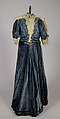 Afternoon dress, Rudolph Hoffman &amp; Company, Silk, cotton, Austrian