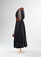 Evening dress, Marguerite, silk, fur, American