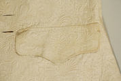 Waistcoat, linen, French