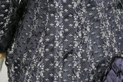 Dress, silk, French