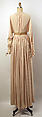 Dinner dress, Valentina Gowns (American, 1928–1957), rayon, wool, American