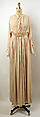Dinner dress, Valentina Gowns (American, 1928–1957), rayon, wool, American
