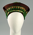 Hat, Sally Victor (American, 1905–1977), Wool, cotton, American