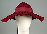Picture hat, Sally Victor (American, 1905–1977), Wool, silk, American