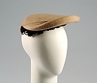 Hat, Sally Victor  American, Wool, American