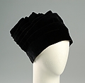 Cocktail cloche, Jenkins, Silk, American