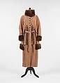 Suit, wool, fur, silk, French