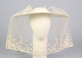 Veil, Silk, linen, Belgian