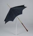 Parasol, Silk, wood, metal, glass, French