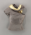 Evening blouse, Charles James (American, born Great Britain, 1906–1978), silk, American