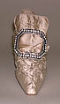 Shoes, Hellstern and Sons (French), silk, glass, French