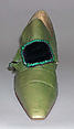 Slippers, Hellstern and Sons (French), leather, French