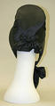 Bonnet, silk, American