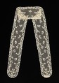 Lappet, linen, French