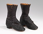 Boots, leather, American