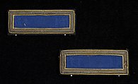 Military epaulets, Wool, metallic, American
