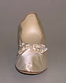 Slippers, J. & J. Slater (American), leather, American